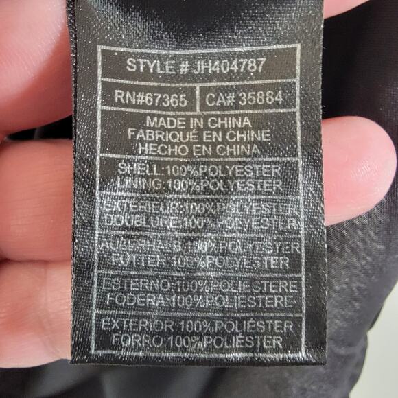 Jack by BB Dakota Womens Black & Gold Dolman Top Size Medium - Picture 4 of 5